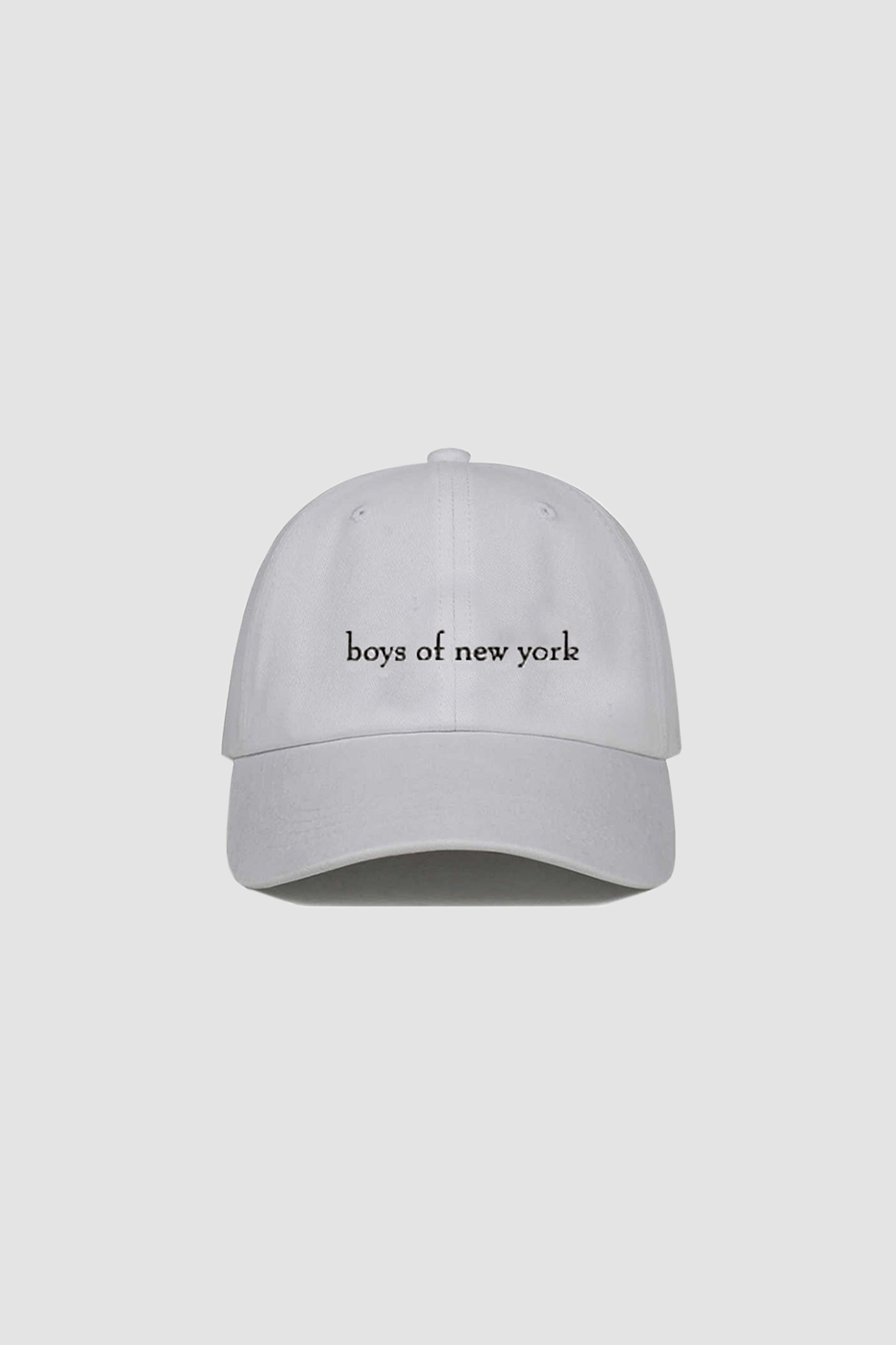 New York Embroidered Baseball Cap in Sage