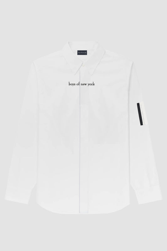 Logo Button Up Shirt